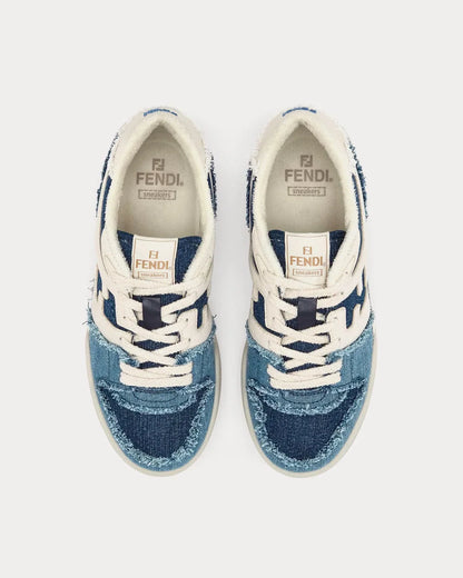Match Denim Blue Low Top Sneakers