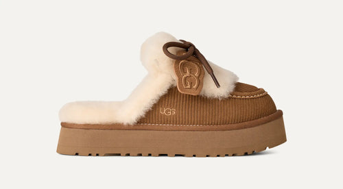 Disquette Heritage Platform Slippers – Chestnut Brown