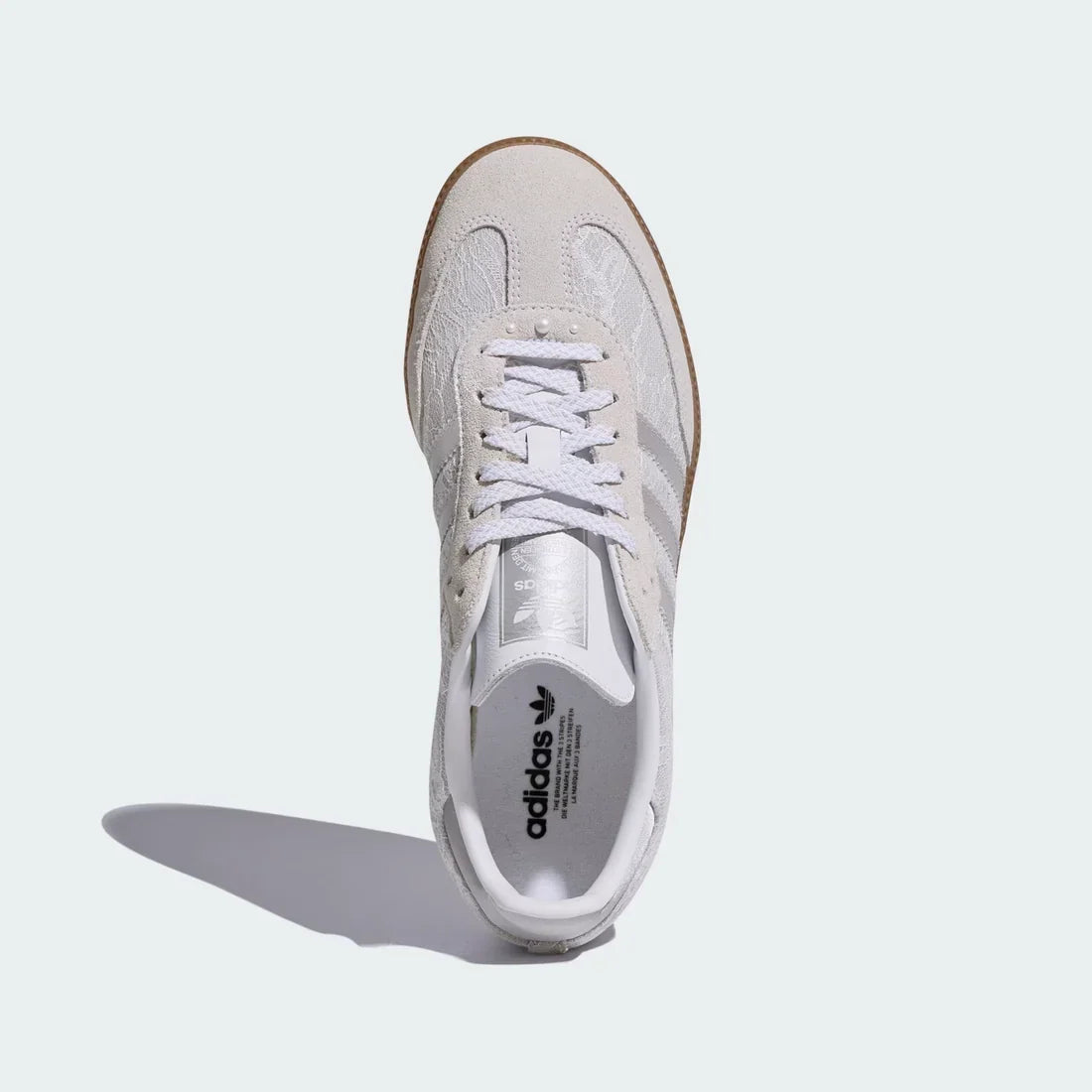 Samba OG Floral Lace – Cloud White & Gum