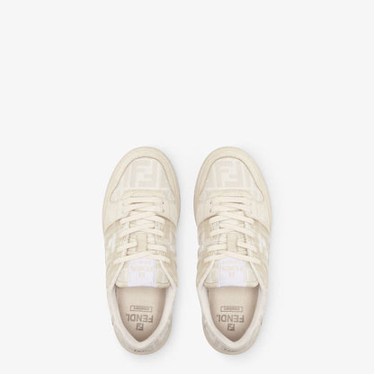 Match FF Low Top Sneakers – Cream