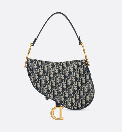 Saddle Bag With Strap - Blue Edition