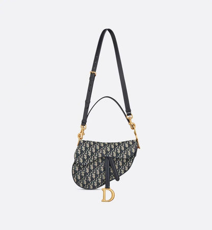 Saddle Bag With Strap - Blue Edition