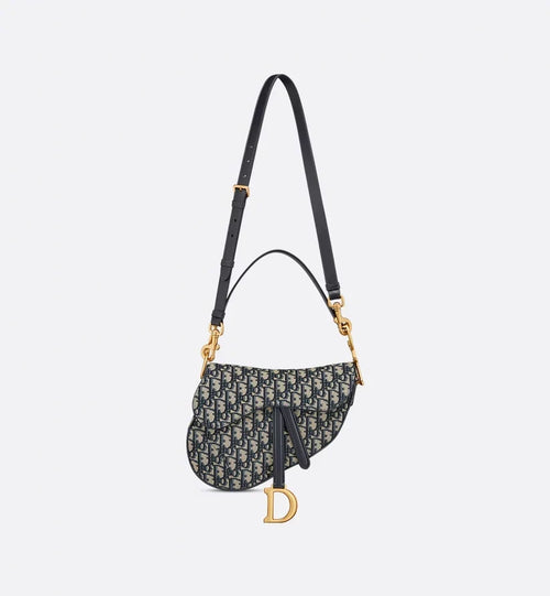 Saddle Bag With Strap - Blue Edition
