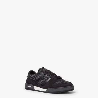 Match FF Low Top Sneakers – Triple Black