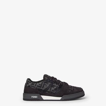 Match FF Low Top Sneakers – Triple Black