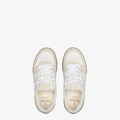 Match Low Top Sneakers – Cream & Beige