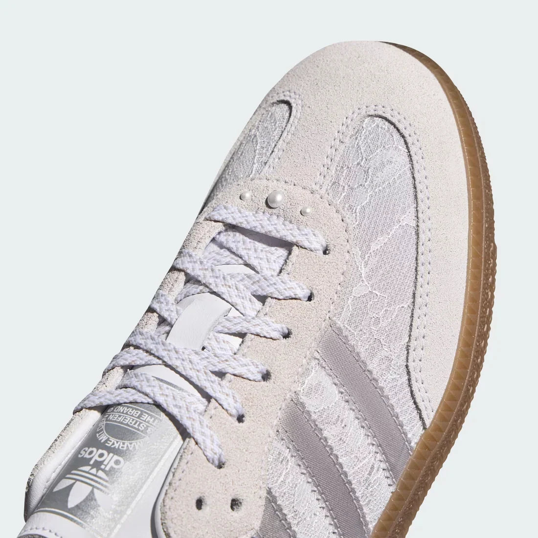 Samba OG Floral Lace – Cloud White & Gum