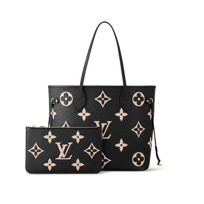 Never Full MM Monogram Empreinte Leather