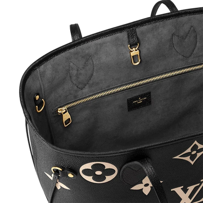 Never Full MM Monogram Empreinte Leather