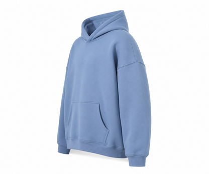 Arvello Cloud Blue Oversized Hoodie