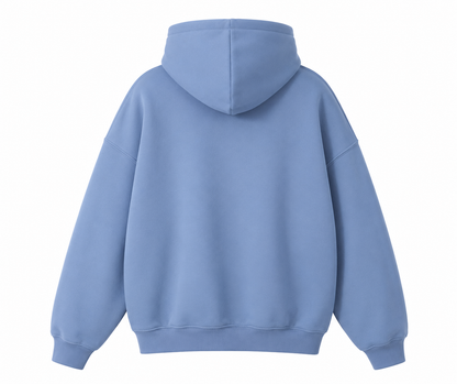 Arvello Cloud Blue Oversized Hoodie