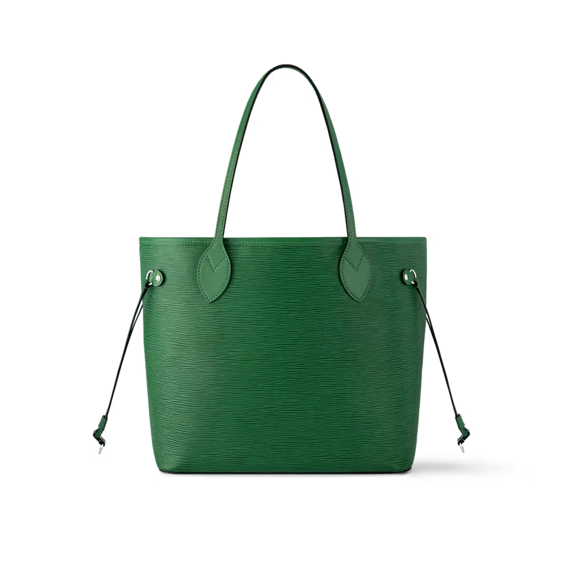 Never Full MM Green Epi Leather