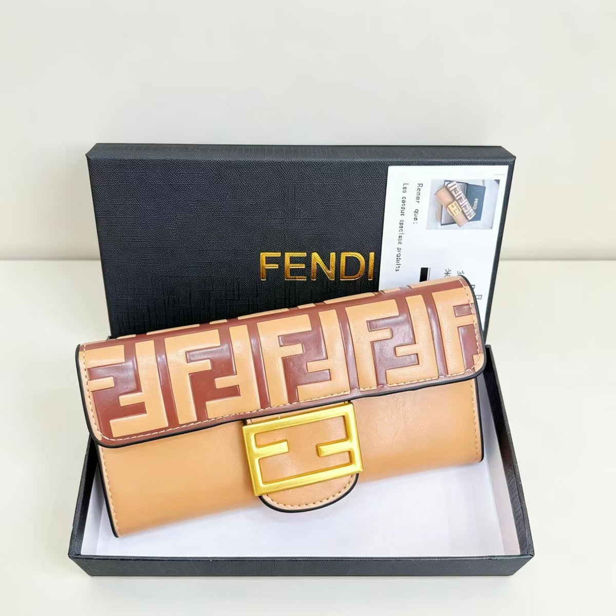 FF Monogram Continental Wallet