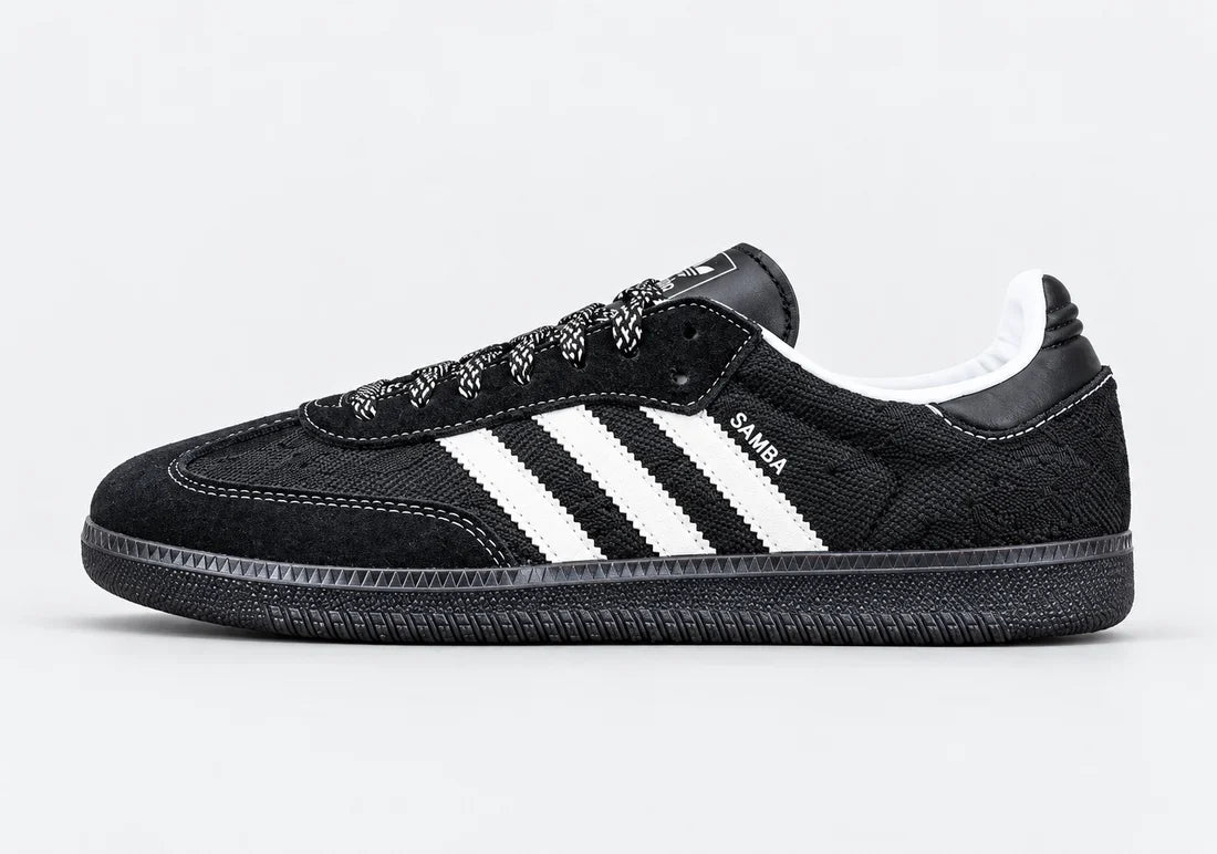 Samba OG Floral Lace – Black & White
