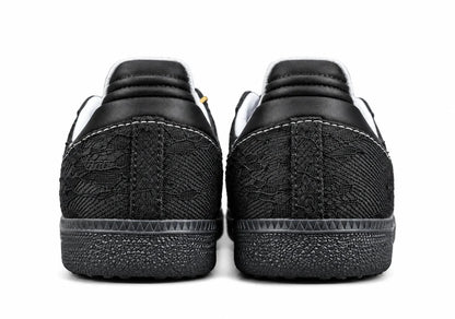 Samba OG Floral Lace – Black & White