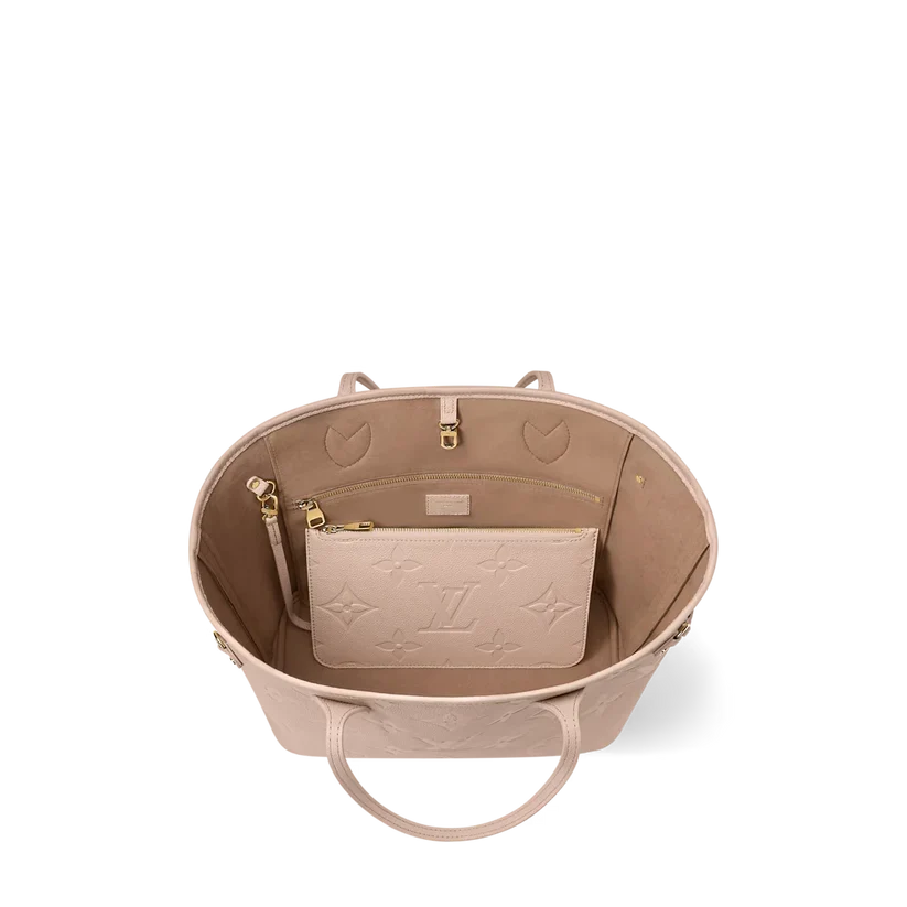 Never Full MM Monogram Empreinte Leather