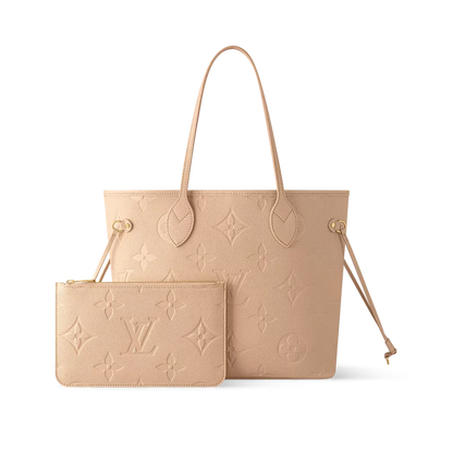 Never Full MM Monogram Empreinte Leather