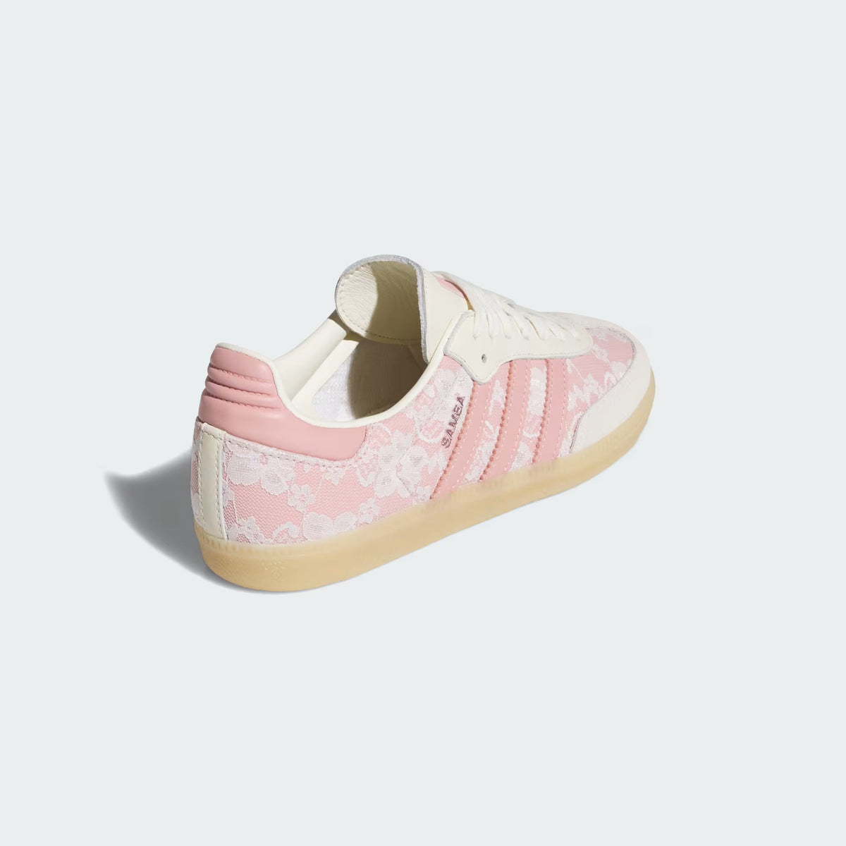 Samba OG Shoes – White & Pink Floral