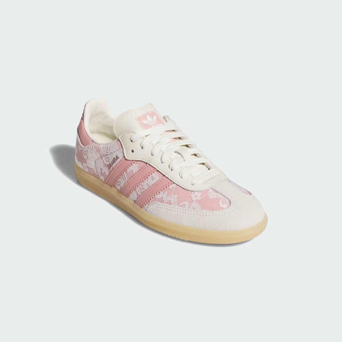 Samba OG Shoes – White & Pink Floral