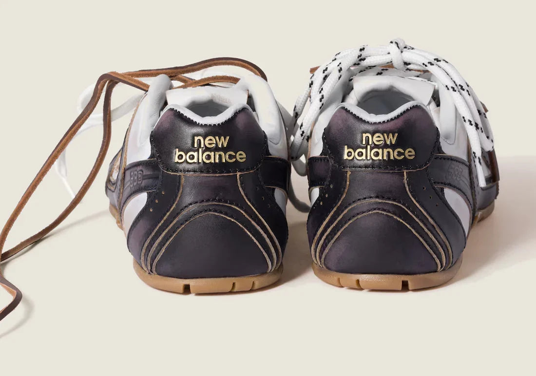 530 SL Runner – Deco’ Calf Leather & Suede Edition (Black / White)