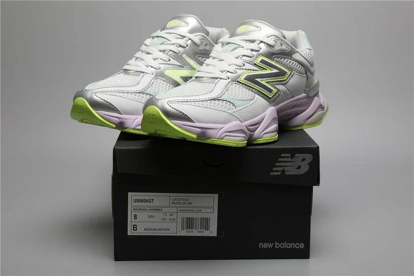 NB 9060 White Green AGT
