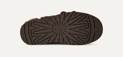 Disquette Heritage Platform Slippers – Dark Brown