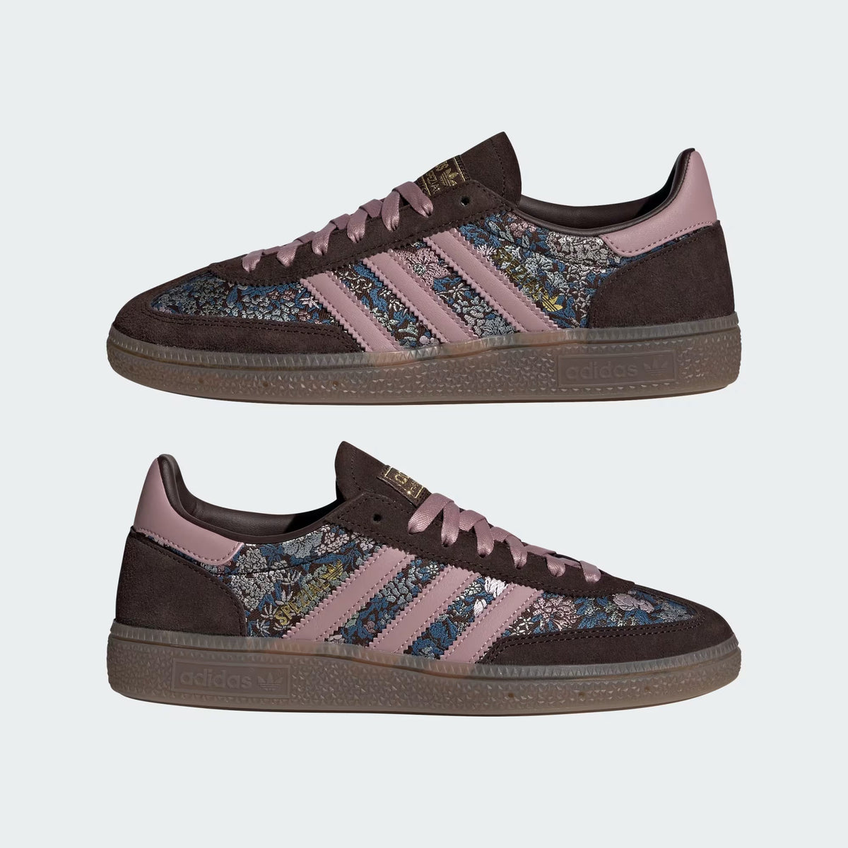 Handball Spezial x Liberty London – Chocolate Brown & Blush Pink Floral